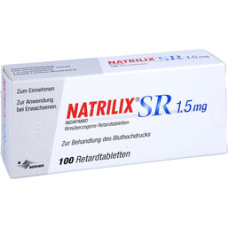 Abbildung: Natrilix SR Retardtabletten 100 St, Retard-Tabletten PZN 08667703