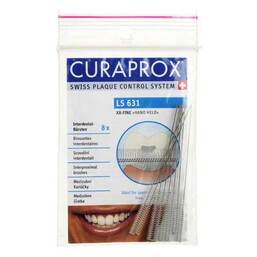 Abbildung: Curaprox LS 631 Interdentalbürste ex. / extra fein 8 St, Zahnbürste PZN 08671691