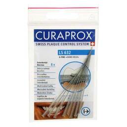 Abbildung: Curaprox LS 632 Interdentalbürste extra fein 8 St, Zahnbürste PZN 08671716