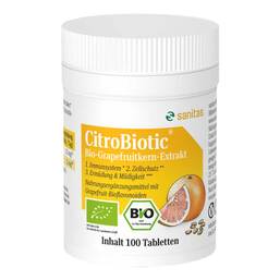 Abbildung: Citrobiotic Tabletten 100 St, Tabletten PZN 08697199