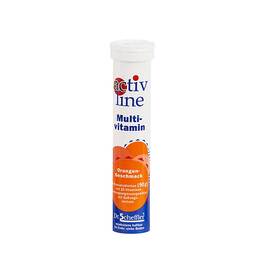 Abbildung: Activline Multivitamin Orange Brausetabletten Brausetabletten, 20 St PZN 08717281