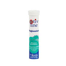 Abbildung: Activline Magnesium Zitrone Brausetabletten Brausetabletten, 20 St PZN 08717306