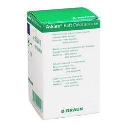 Abbildung: Askina Haftbinde Color 8cmx4 Binden, 1 St PZN 08752969