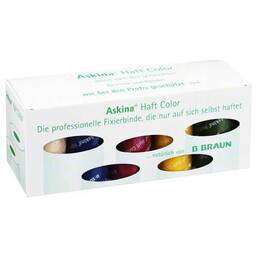 Abbildung: Askina Haftbinde Color Sorti 10 St, Binden PZN 08753058
