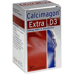 Abbildung: Calcimagon Extra D3 Kautabletten Kautabletten, 30 St PZN 08755086
