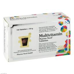 Abbildung: Multivitamin Pharma Nord Tabletten 150 St, Tabletten PZN 08755844