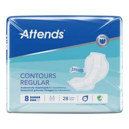 Abbildung: Attends Contours Regular 8 Vorlage 28 St PZN 08756329