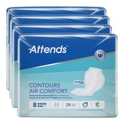 Abbildung: Attends Contours Air Comfort 8 Vorlage 4X28 St PZN 08756476