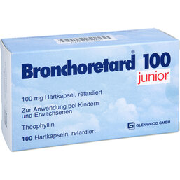 Abbildung: Bronchoretard 100 junior Retardkapseln 100 St, Retard-Kapseln PZN 08757547