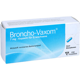 Abbildung: Broncho Vaxom für Erwachsene Kapseln 50 St, Hartkapseln PZN 08760124