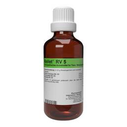 Abbildung: ReVet RV 5 Globuli für Tiere 42 g, Globuli PZN 08762264