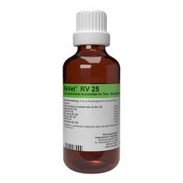 Abbildung: ReVet® RV 25 Globuli für Tiere 42 g, Globuli PZN 08762838