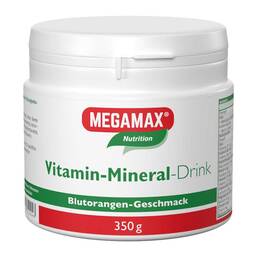 Abbildung: Megamax Vita Mineral Drink O 350 g, Pulver PZN 08763312