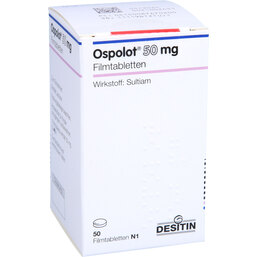 Abbildung: Ospolot 50 mg Filmtabletten 50 St, Filmtabletten PZN 08767020