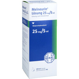 Abbildung: Melneurin Lösung 200 ml, Lösung zum Einnehmen PZN 08770387