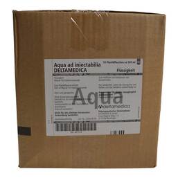 Abbildung: Aqua AD Iniectabilia 10X500 ml, Flüssigkeit PZN 08771010