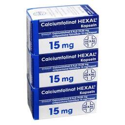 Abbildung: Calciumfolinat Hexal Kapseln 15 mg Hartkapseln, 30 St PZN 08772848