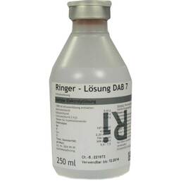 Abbildung: Ringer Lösung DAB 7 Plastik 250 ml, Infusionslösung PZN 08774184