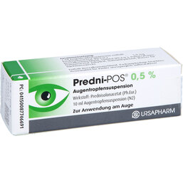 Abbildung: Predni POS 0,5% Augentropfen 10 ml, Augentropfen PZN 08774669