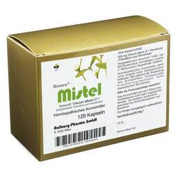 Abbildung: Mistel Bioxera Kapseln 120 St, Kapseln PZN 08779388