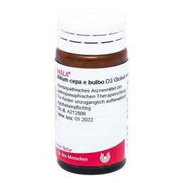 Abbildung: Allium cepa E Bulbo D 3 Globuli Globuli, 20 g PZN 08783527