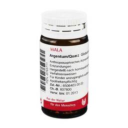 Abbildung: Argentum / Quarz Globuli Globuli, 20 g PZN 08783711