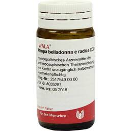 Abbildung: Atropa Belladonna e Radix D 20 g, Globuli PZN 08784136