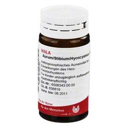 Abbildung: Aurum / Stibium / Hyoscyamus G Globuli, 20 g PZN 08784260