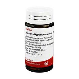 Abbildung: Berberis / Hypericum comp. Globuli Globuli, 20 g PZN 08784455