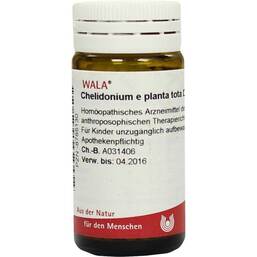Abbildung: Chelidonium E Planta Tota D 20 g, Globuli PZN 08785130
