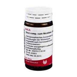 Abbildung: Disci comp. cum Nicotiana Globuli Globuli, 20 g PZN 08785590