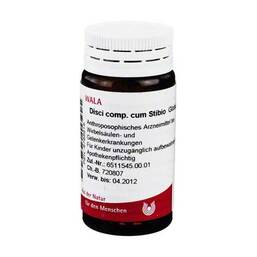 Abbildung: Disci comp. cum Stibio Globuli 20 g, Globuli PZN 08785615