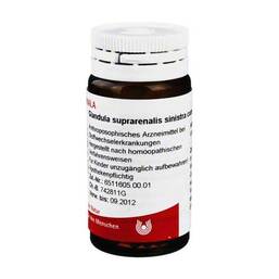 Abbildung: Glandula suprarenalis sinistra cum Cupro 20 g, Globuli PZN 08786023