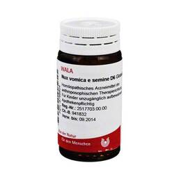 Abbildung: Nux vomica e semine D 6 Globuli Globuli, 20 g PZN 08786804