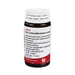 Abbildung: Nux vomica / Nicotiana comp. Globuli, 20 g PZN 08786833