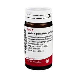 Abbildung: Oxalis E Planta Tota D 3 Globuli 20 g, Globuli PZN 08786916