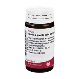 Abbildung: Oxalis E Planta Tota D 6 Globuli 20 g, Globuli PZN 08786922