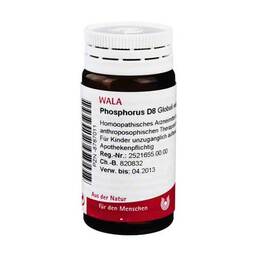 Abbildung: Phosphorus D 8 Globuli 20 g, Globuli PZN 08787011