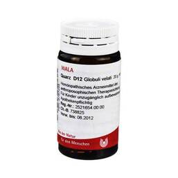 Abbildung: Quarz D 12 Globuli Globuli, 20 g PZN 08787235