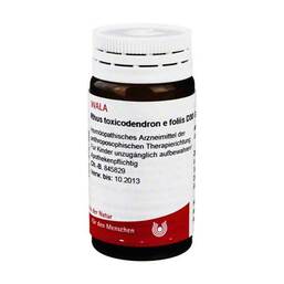 Abbildung: Rhus toxicodendron E foliis D 30 Globuli 20 g, Globuli PZN 08787399