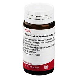 Abbildung: Rhus toxicodendron comp. Globuli Globuli, 20 g PZN 08787407