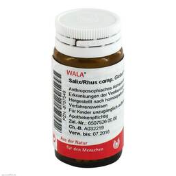Abbildung: Salix Rhus comp. Globuli 20 g, Globuli PZN 08787548