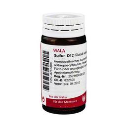 Abbildung: Sulfur D 12 Globuli Globuli, 20 g PZN 08787896