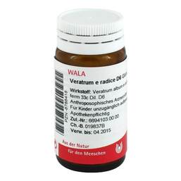 Abbildung: Veratrum e Radice D 6 Globuli 20 g, Globuli PZN 08788418