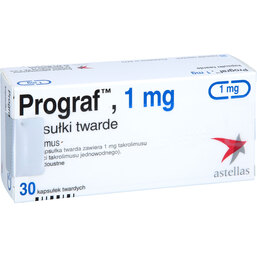 Abbildung: Prograf 1 mg Hartkapseln 30 St, Hartkapseln PZN 08804815