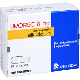 Abbildung: Urorec 8 mg Hartkapseln 30 St, Hartkapseln PZN 08806033