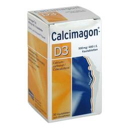 Abbildung: Calcimagon D3 Kautabletten 30 St, Kautabletten PZN 08806688