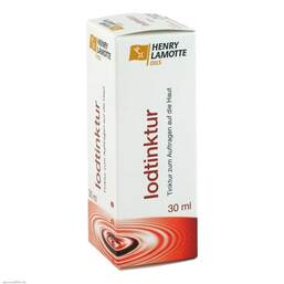 Abbildung: Jodtinktur Lamotte Lösung, 30 ml PZN 08807417