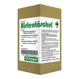Abbildung: Hirtentäschel Bioxera Kapseln 120 St, Kapseln PZN 08807908