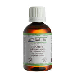 Abbildung: Stevia Fluid Tropfflasche Flüssigkeit, 100 ml PZN 08811270